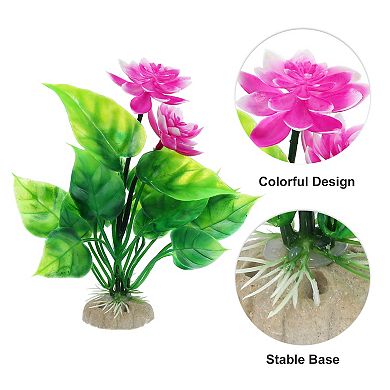 1pcs Fish Tank Aquarium Decorations Plants Pe Ceramics Plants For Aquarium Decor 5.91"