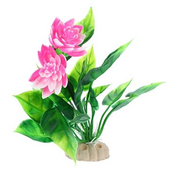 1 pc Fish Tank Aquarium Decorations Plants Pe Ceramics Plants For Aquarium Decor 5.91"