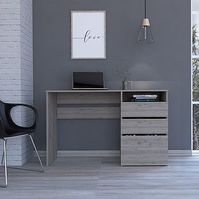 Louisiana Writing Computer Desk, Three Drawers