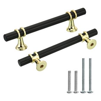 5 pc Kitchen Cabinet Handles, Drawer Pulls Drawer Hands 5.9inch Length, 3-3/4 Inch Hole Center