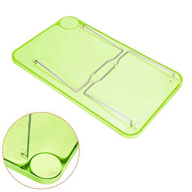 Breakfast Tray Table With Folding Legs Laptop Snack Desk For Eating