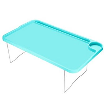 Breakfast Tray Table With Folding Legs Laptop Snack Desk For Eating