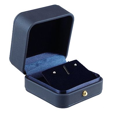 1Pcs Earrings Box Jewelry Display Stand Earrings Organizer Case Plastic Gift Box for Wedding Red