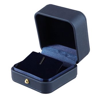 1 pc Earrings Box Jewelry Display Stand Earrings Organizer Case Plastic Gift Box for Wedding Red