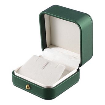 1 pc Earrings Box Jewelry Display Stand Earrings Organizer Case Plastic Gift Box for Wedding Red