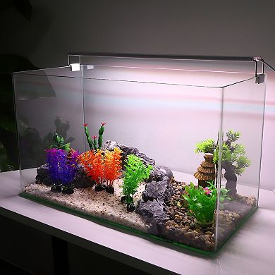 2 Pcs Aquarium Plants Decorations Artificial Aquatic Plant