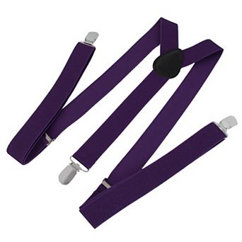 Suspenders Metal Clips Adjustable Elastic Band Y Shaped Suspender