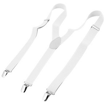 Suspenders Metal Clips Adjustable Elastic Band Y Shaped Suspender