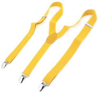 Suspenders Metal Clips Adjustable Elastic Band Y Shaped Suspender