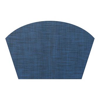 Set of 6 Placemats Washable Woven Scalloped Table Place Mats for Home