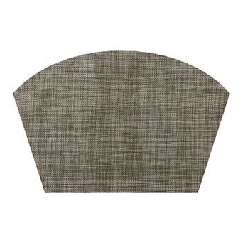 Set of 6 Placemats Washable Woven Scalloped Table Place Mats for Home