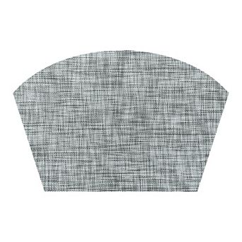 Set of 6 Placemats Washable Woven Scalloped Table Place Mats for Home