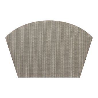 Set of 6 Placemats Washable Woven Scalloped Table Place Mats for Home