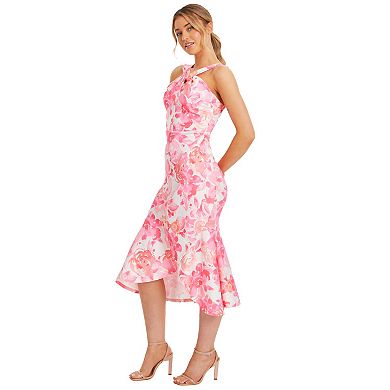 Quiz Women's Floral Halter Midi Dress