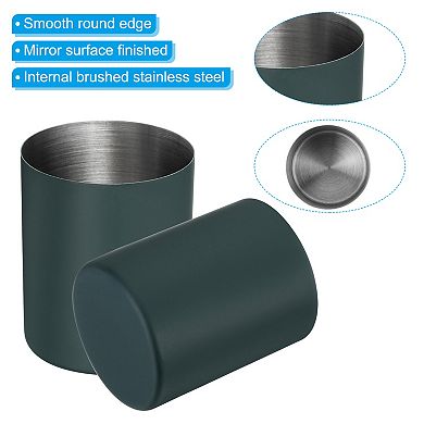 Pencil Holder Pen Holder For Desk Stainless Steel Pencil Holders Cup Organizer