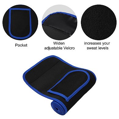 ProBody Pilates Waist Sweat Band - Neoprene Trimmer Belt For Workouts & Training