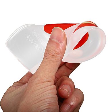 Heel Support Cup Pads Cushion Orthotic Insole Love Pattern Size 40-46 2pcs