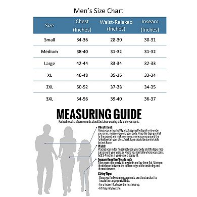 CottonBell Men's Big and Tall Longer Length Lounge Pajama Shorts