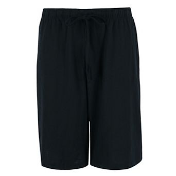 Men's Big And Tall Longer Length Lounge Pajama Shorts