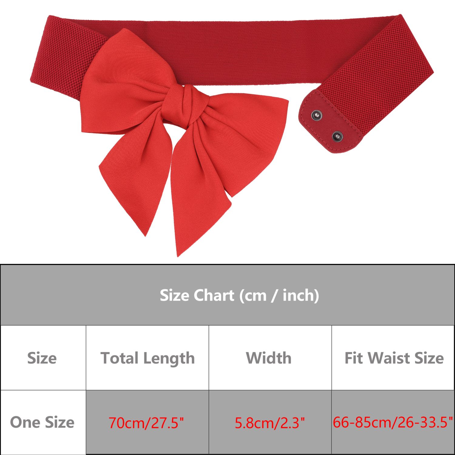 6298 Women\'s 1.5 Inch Bow Belt With Straw Edge, Stylish Accessory Verdusa Women main image 2