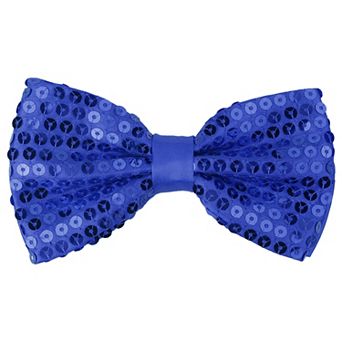 Men's Sequins Sparkling Adjustable Neck Shiny Bow Ties