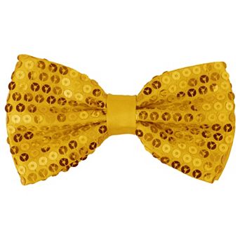 Men's Sequins Sparkling Adjustable Neck Shiny Bow Ties