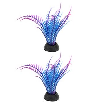 2 pc Aquarium Plants Decorations Washable Artificial Aquatic Plant