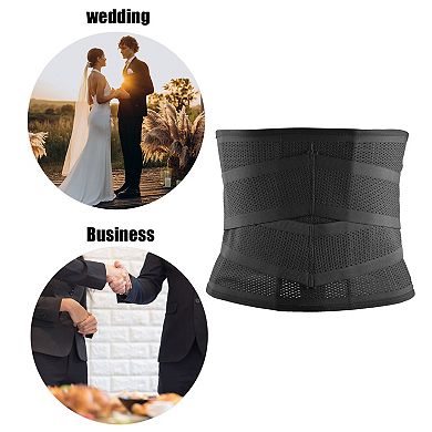 Men's Abdominal Slim Belt Adjustable Waist Control Waist Trainer L