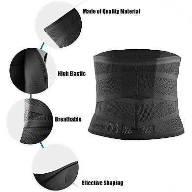 Men's Abdominal Slim Belt Adjustable Waist Control Waist Trainer L
