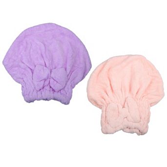 Coral Fleece Hair Drying Towel Dry Cap Quick Drying For After Bath Drying Hair