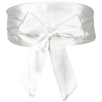 Women Satin Obi Belt, Self Tie Wrap Wide Waistband Belt for Dress Bridal Sash