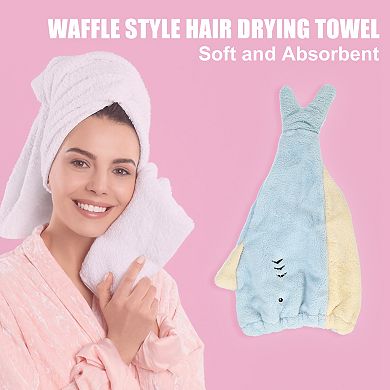 Teenager Hair Drying Towel Dry Cap Towel Cap Quick Drying Lightweight Strong Absorbent