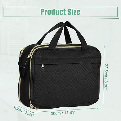 Large Toiletry Bag Makeup Bag With Compartments Water-resistant Travel Bag Cosmetic Bag