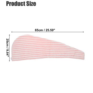 3 Pcs Soft Hair Towel Wrap Drying Cap Microfiber For Wet Long Hair