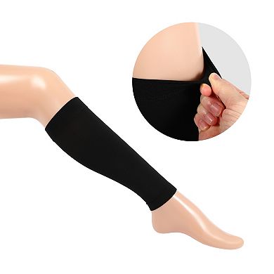 2 Pair Compression Sleeves Footless Compression Sleeves For Women Nylon L