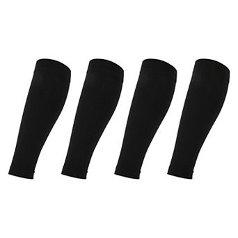 2 Pair Compression Sleeves Footless Compression Sleeves For Women Nylon L