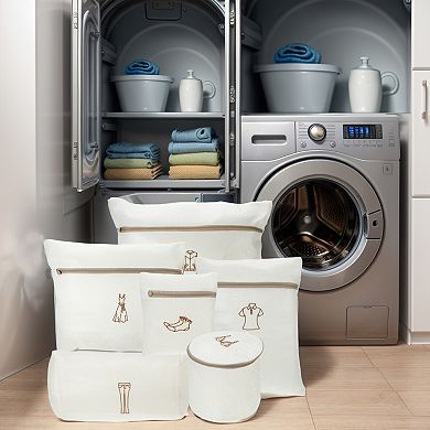 1 Set Folding Portable Laundry Bag For Laundry Room 23.62"x19.69"