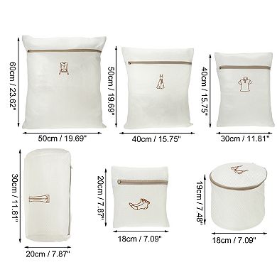 1 Set Folding Portable Laundry Bag For Laundry Room 23.62"x19.69"
