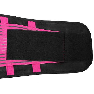 Back Brace Lumbar Support Mesh Design Adjustable Straps Lower Back Brace Size L