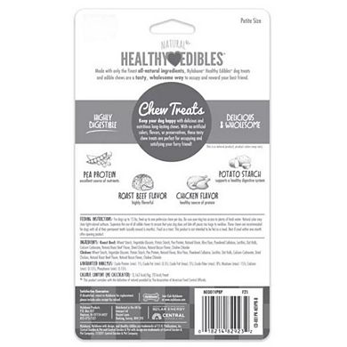 Nylabone Healthy Edibles Dog Chews - Variety Pack- 8 Bones