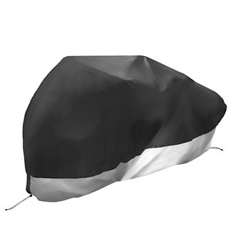 1 Set Bike Cover Outdoor Bicycle Cover Sun Dust Bike Covers For 2 Bike For Mountain Bike Silver Tone