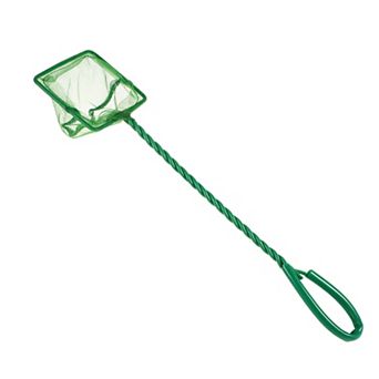 1 pc Aquarium Fish Net Aquarium Fish Tank Accessories Small Fish Fine Net Green 7.3x6.5cm