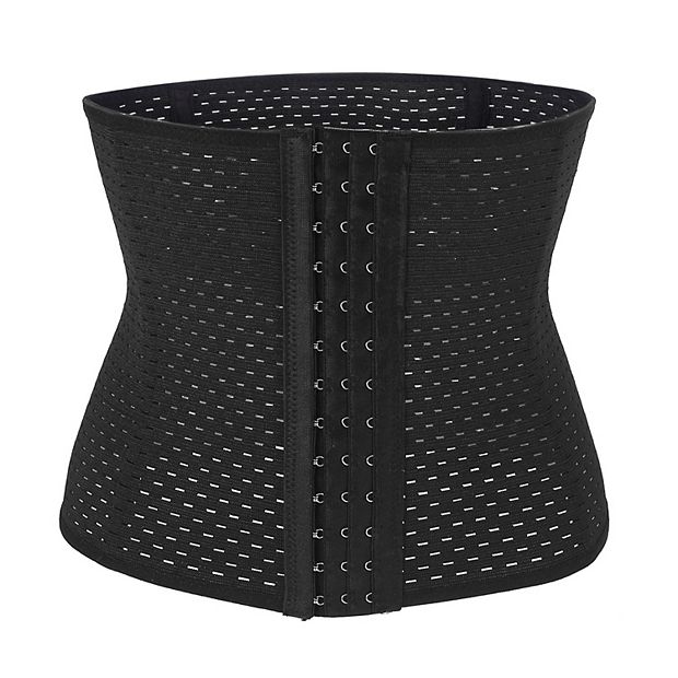 Waist Trainer Corset Shapewear Clip and Zip Waist Trainer Corset Women Rubber Worked Out  main image 3