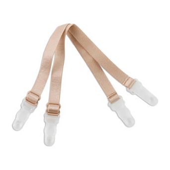 Elastic Non-slip Adjustable Bra Shoulder Strap Clips Holder for Women