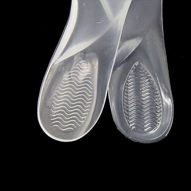 Self Adhesive 3/4 Foot Care Arch Support Silicone Massage Insoles Cushions Pads