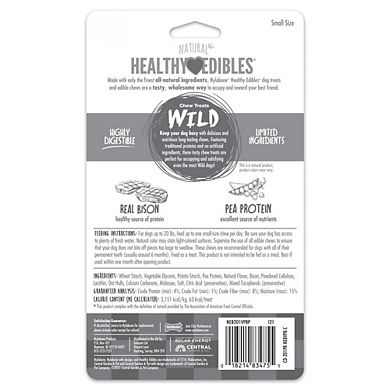 Nylabone  Edibles Wild Bison Chew Treats(small - 8 Pack)
