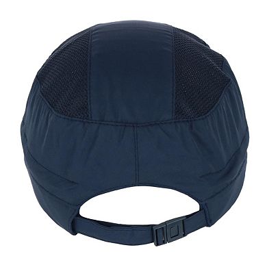 Water Repellent Long Billed Baseball Cap With Removeable Brim