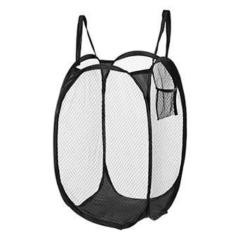 1 pc 40l Folding Laundry Basket Durable Folding Laundry Hamper For Bathroom 18.90"x11.81"