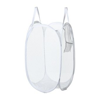 1 pc 40l Folding Laundry Basket Durable Folding Laundry Hamper For Bathroom 18.90"x11.81"