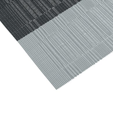 Set of 6 Placemats Washable Dark Gradient Durable Table Mats Set